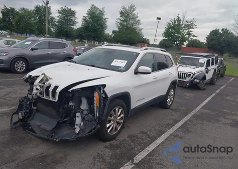 2015 Jeep Cherokee Limited z USA, uszkodzony, nr VIN 1C4PJMDB9FW564458